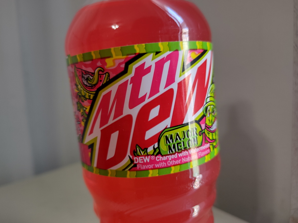 Mountain Dew Major Melon Flavor