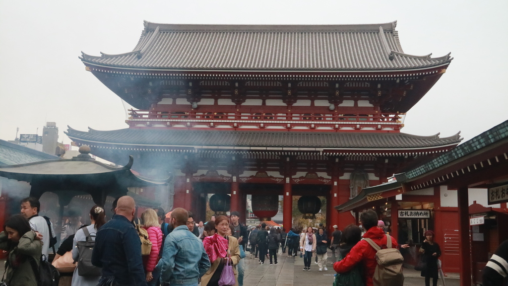 The Kaminarimon at Senso-ji